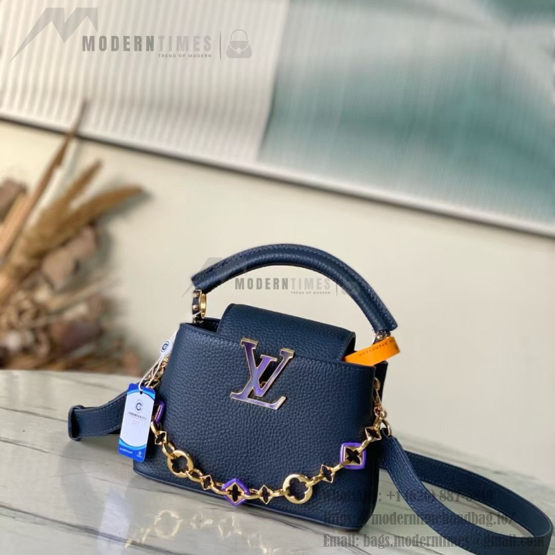 Louis Vuitton Capucines Mini M14971 Harmony Series Taurillon Leather Bag