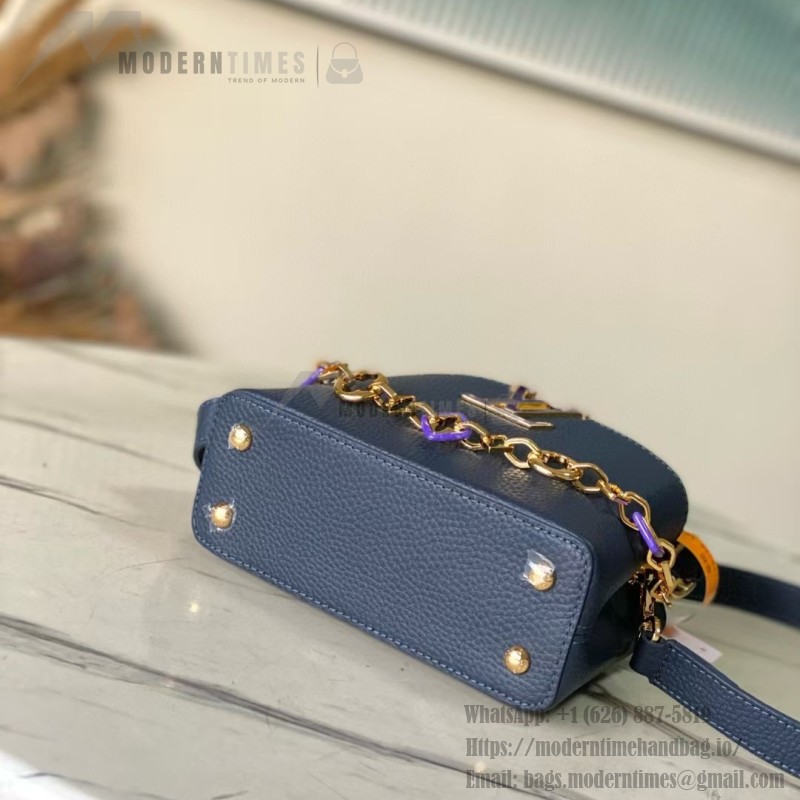 Louis Vuitton Capucines Mini M14971 Harmony Series Taurillon Leather Bag