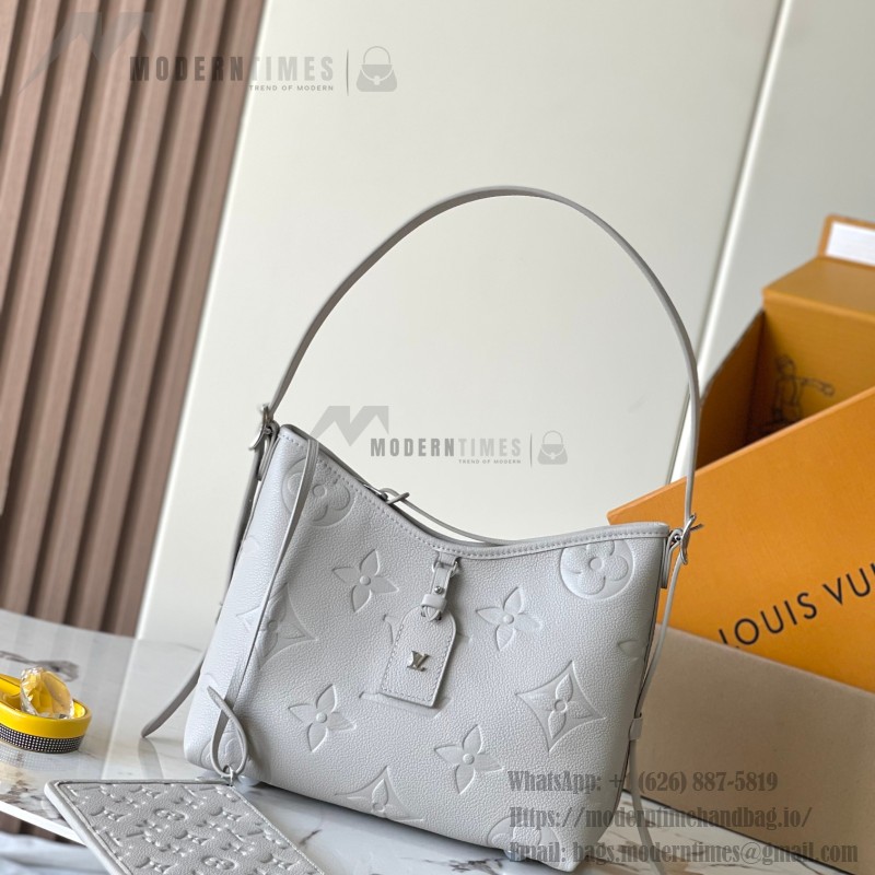 Louis Vuitton CarryAll Small Bag M12917 Taro Cream 163C