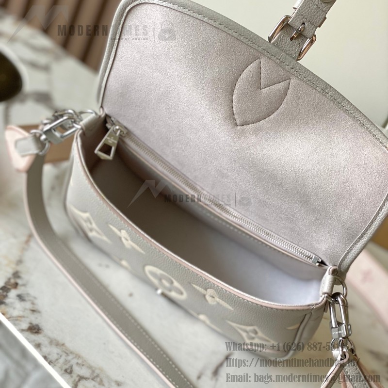Louis Vuitton Diane M14214 Taro Cream 163C Chip Edition Premium MB Leather Bag