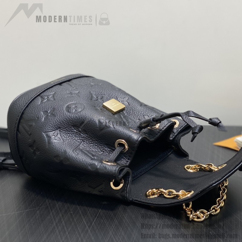 Louis Vuitton Nano Noé Backpack M25819 Off-White / M14549 Black
