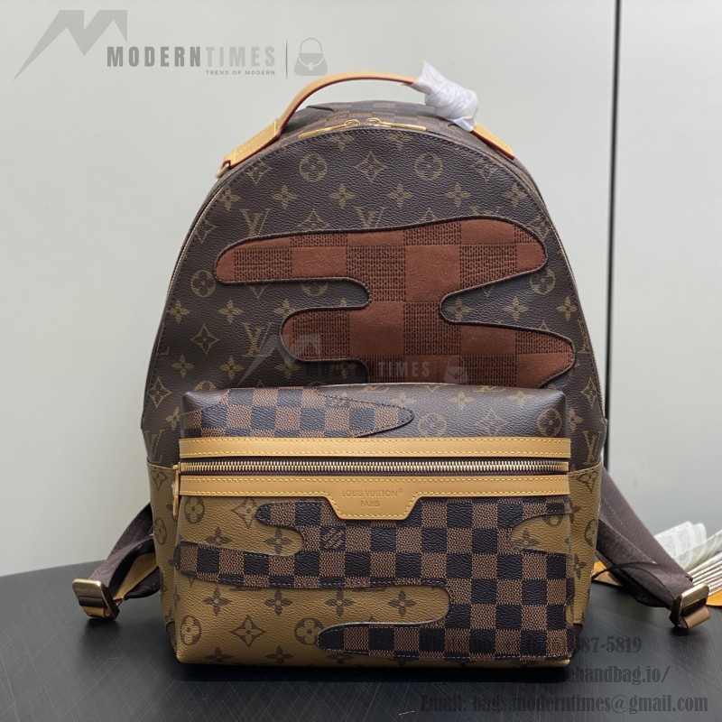 Louis Vuitton Discovery Small Backpack M26130 Monogram Mixed Canvas