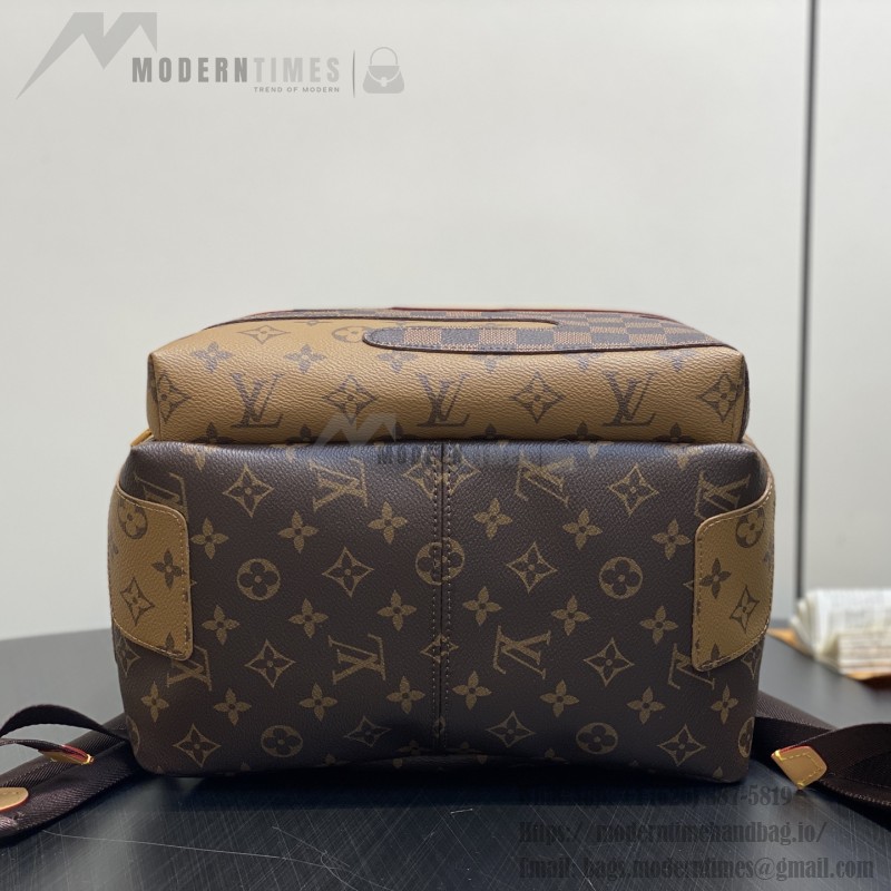 Louis Vuitton Discovery Small Backpack M26130 Monogram Mixed Canvas