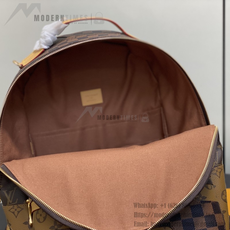 Louis Vuitton Discovery Small Backpack M26130 Monogram Mixed Canvas