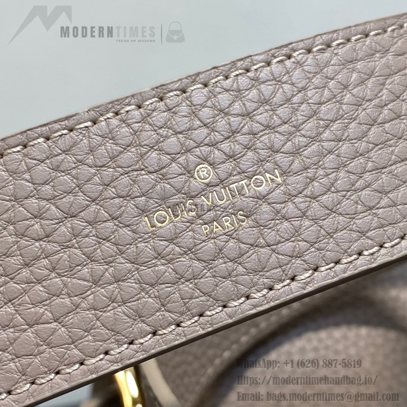 Louis Vuitton Capucines Mini M56071 Light Coffee Taurillon Leather