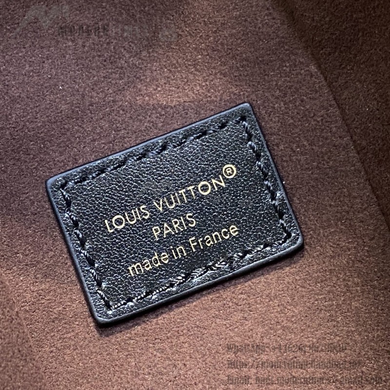 Louis Vuitton Side Trunk Medium Bag M26304 in Chocolate Monogram Saga Leather