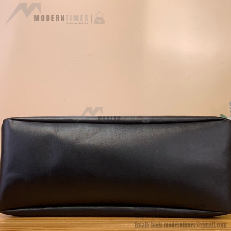 Louis Vuitton Shopper Medium Handbag M13979 Black Leather