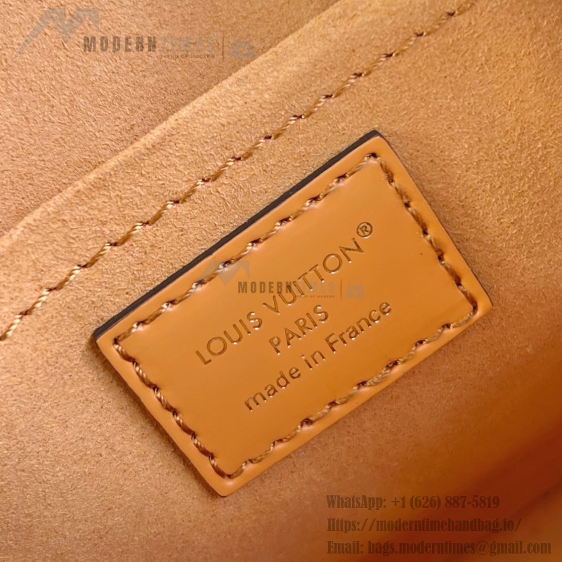 Louis Vuitton Alma Mini Handbag K00015 Turmeric Black Monogram Canvas