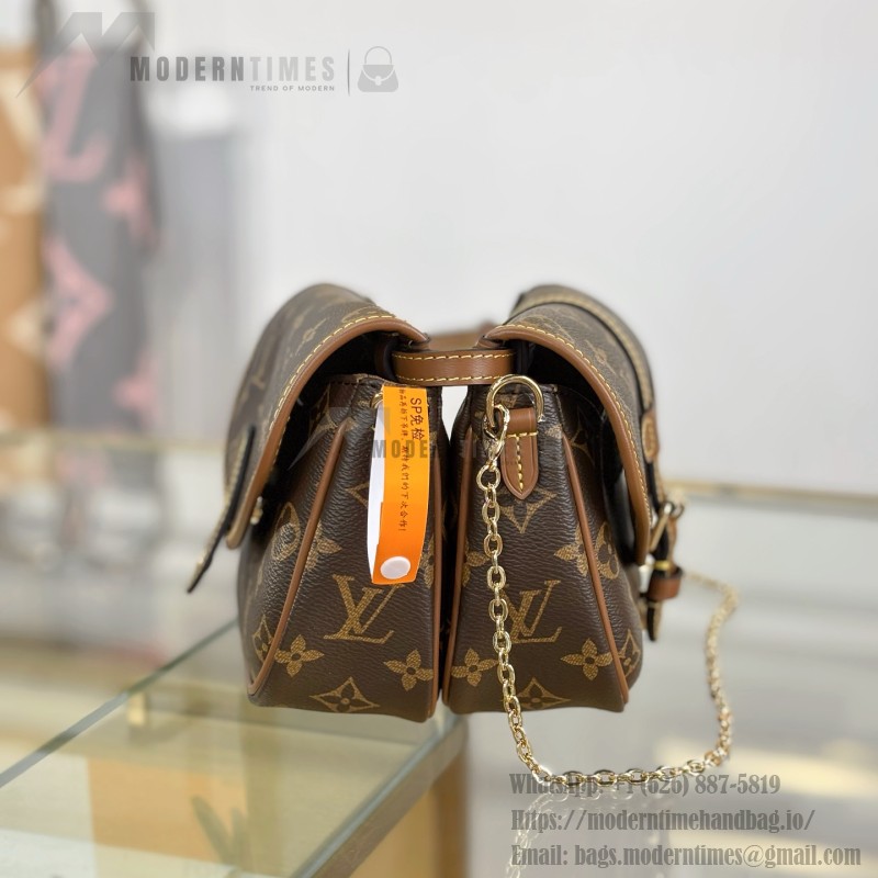 Louis Vuitton DUO BB Handbag M26592 replica front view