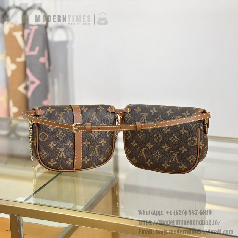 Louis Vuitton DUO BB Handbag M26592 replica front view