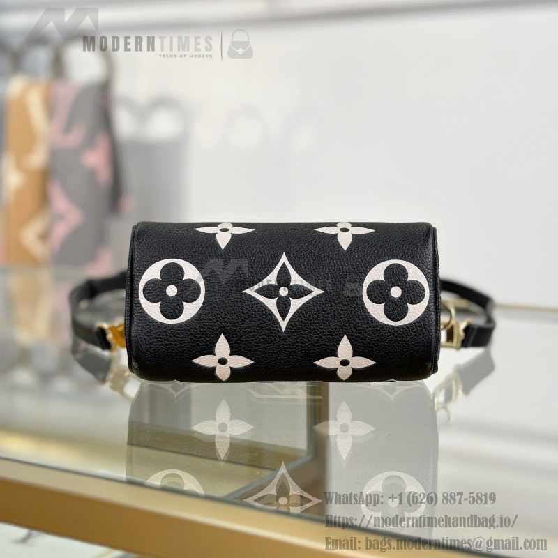 Louis Vuitton Nano Speedy M81456 Black Mini Handbag