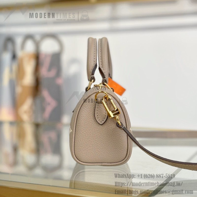Louis Vuitton Nano Speedy M81456 Black Mini Handbag
