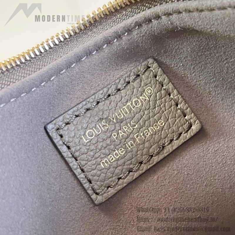 Louis Vuitton Liv Pochette M12916 Light Green Monogram Empreinte Replica
