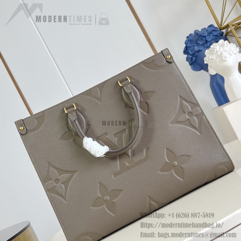 Louis Vuitton OnTheGo MM M45595 Monogram Empreinte Leather Replica Tote