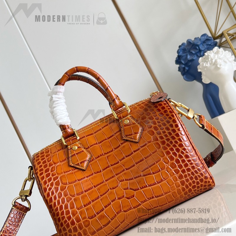 Louis Vuitton Speedy P9 Bandoulière 25 M24443 Monogram Leather Replica