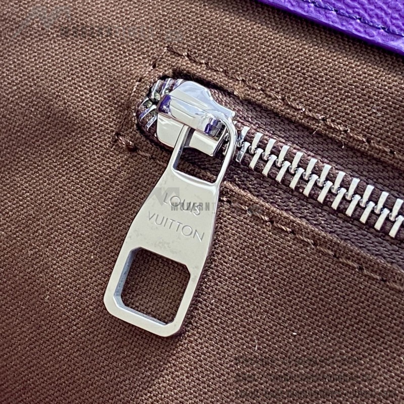 Louis Vuitton Shopper Tote M13923 Purple Gradient Damier Ebene Replica Bag