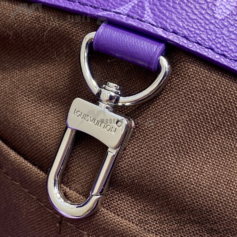 Louis Vuitton Shopper Tote M13923 Purple Gradient Damier Ebene Replica Bag