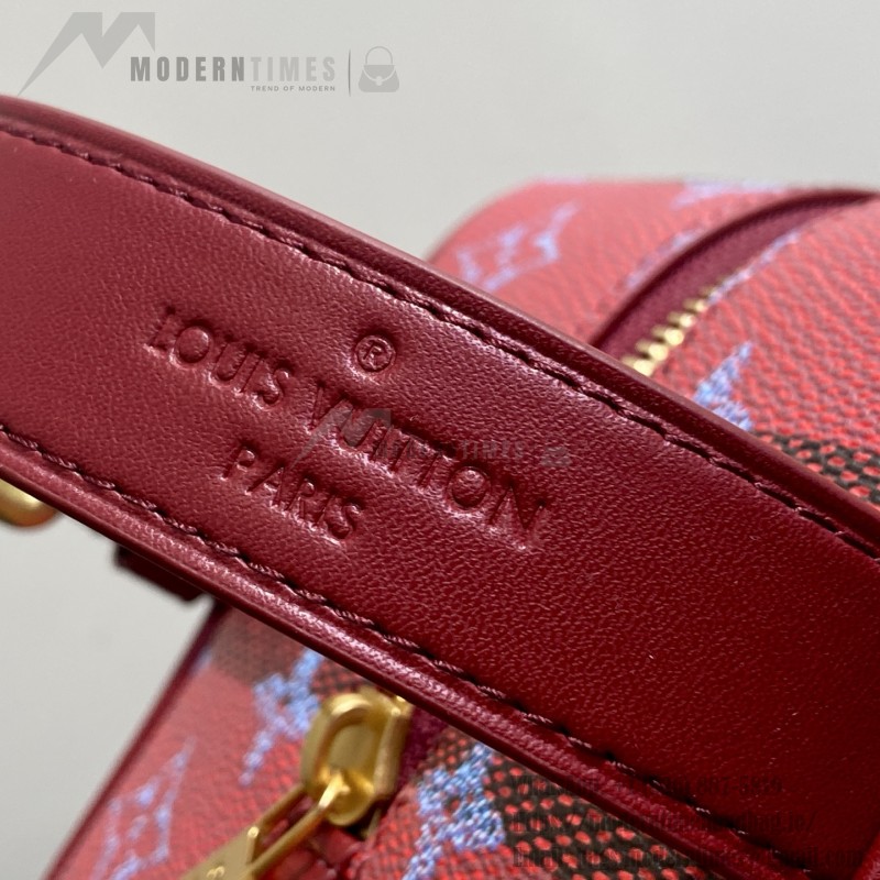Louis Vuitton Locker Dopp Kit M25902 Blue M36903 Red Replica Toiletry Pouch
