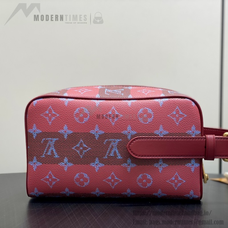 Louis Vuitton Locker Dopp Kit M25902 Blue M36903 Red Replica Toiletry Pouch