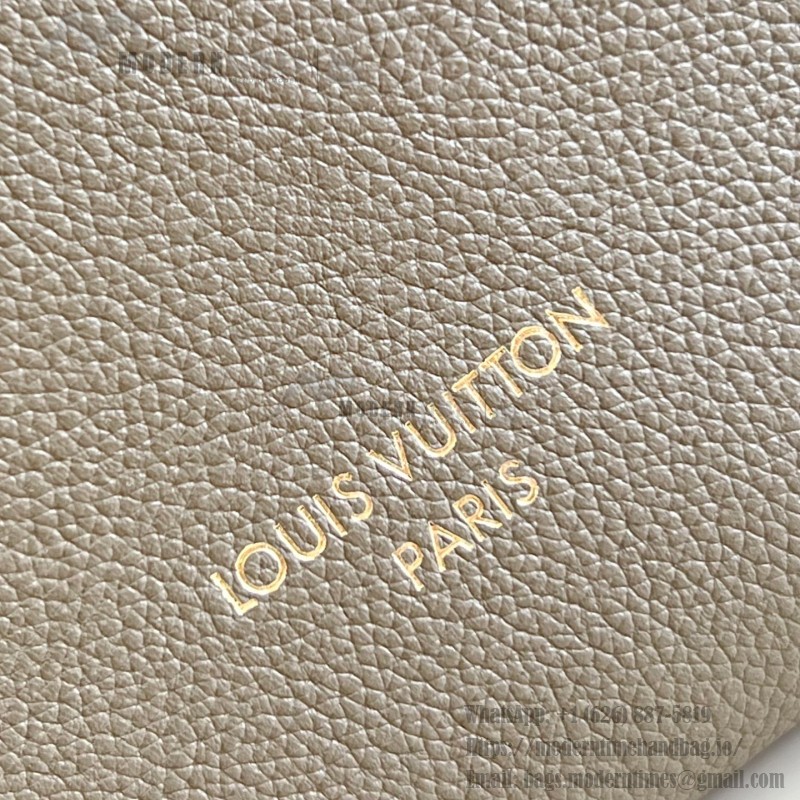 Louis Vuitton Low Key Hobo PM M25352 dark green leather handbag