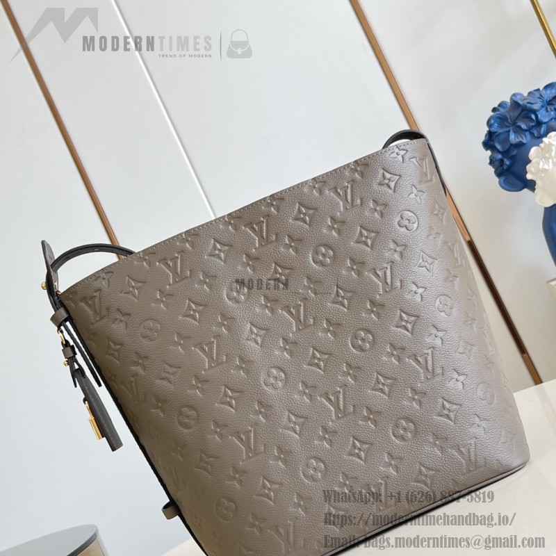Louis Vuitton All In BB Large M13044 light green Monogram Empreinte bucket bag
