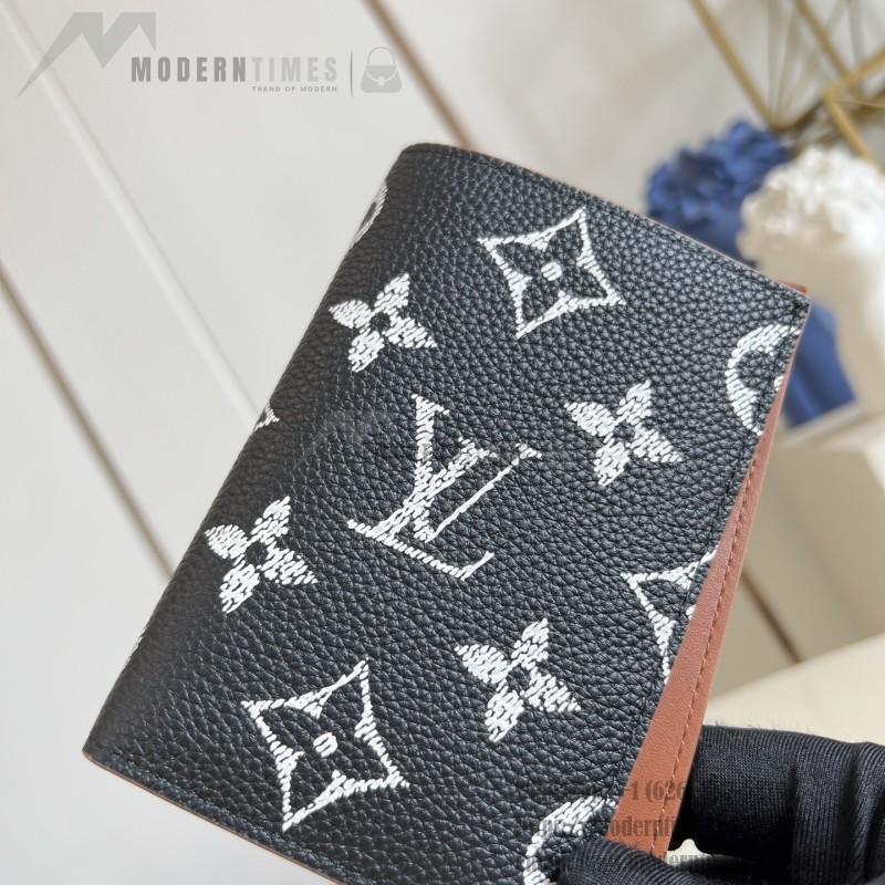 Louis Vuitton M26059 coated canvas passport cover multi color
