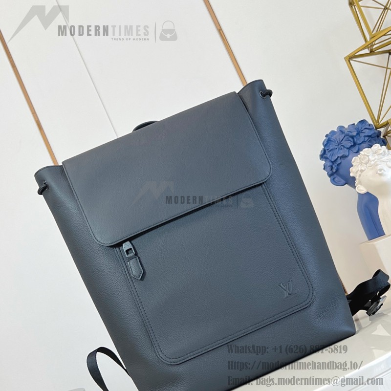 Louis Vuitton M15262 Fastline backpack waxed leather LV embossed