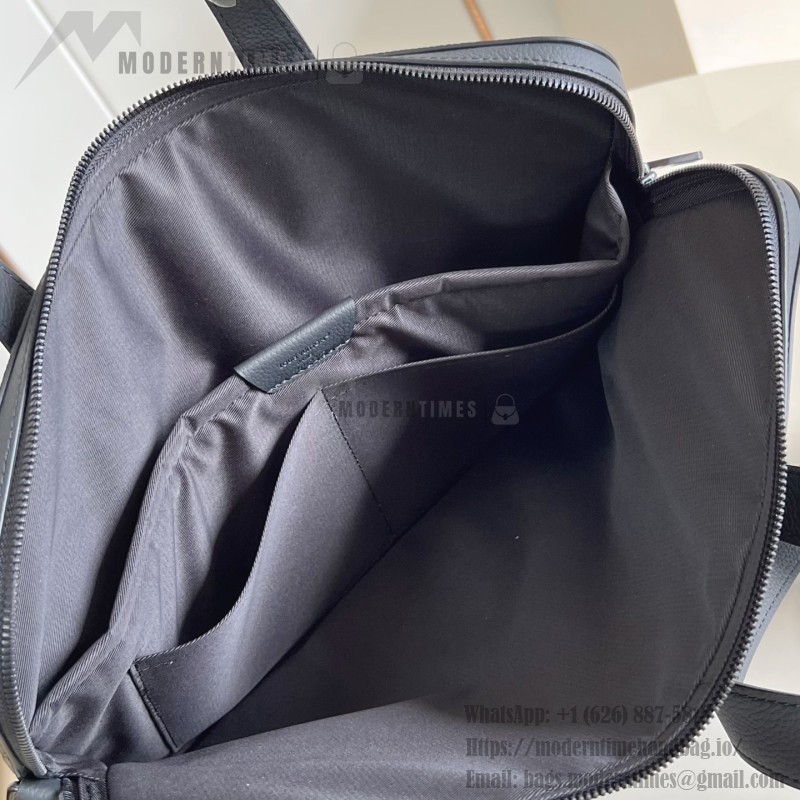 Louis Vuitton Gate briefcase waxed calfskin leather