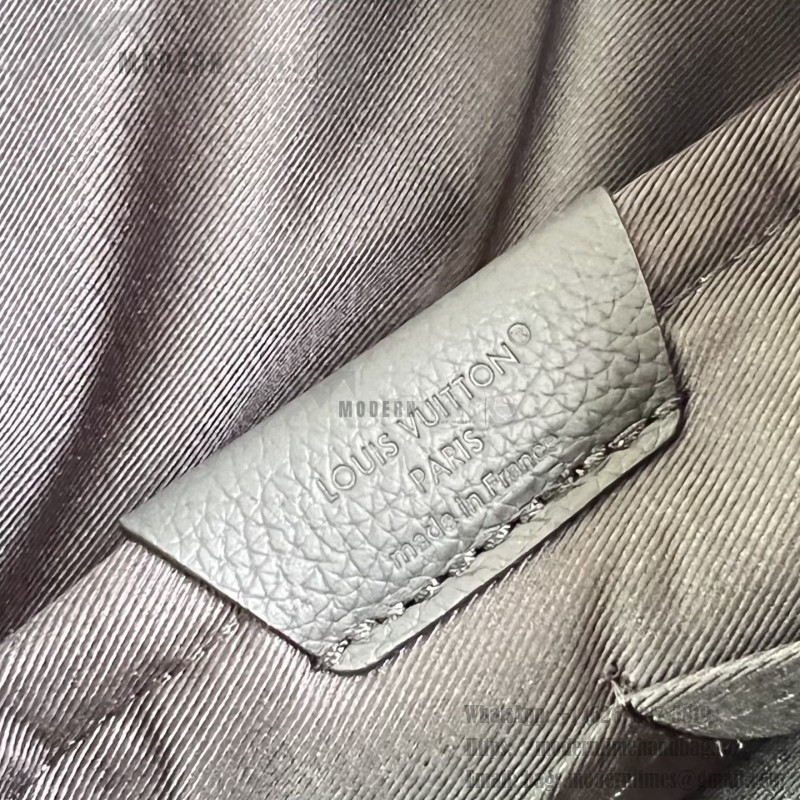 Louis Vuitton Gate briefcase waxed calfskin leather
