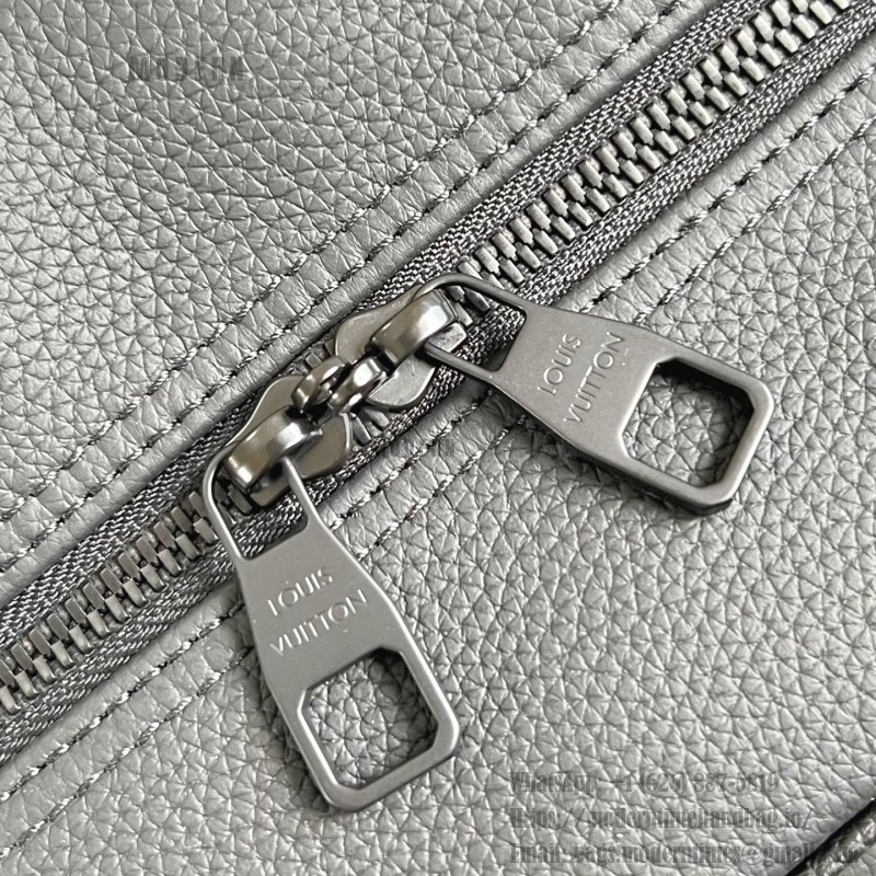 Louis Vuitton Weekender Bag waxed calfskin leather M26075