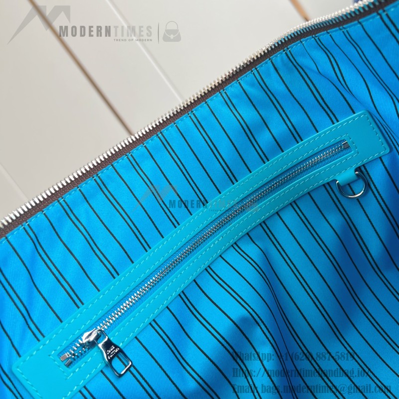 Louis Vuitton Keepall Bandoulière 50 Monogram Eclipse travel bag replica