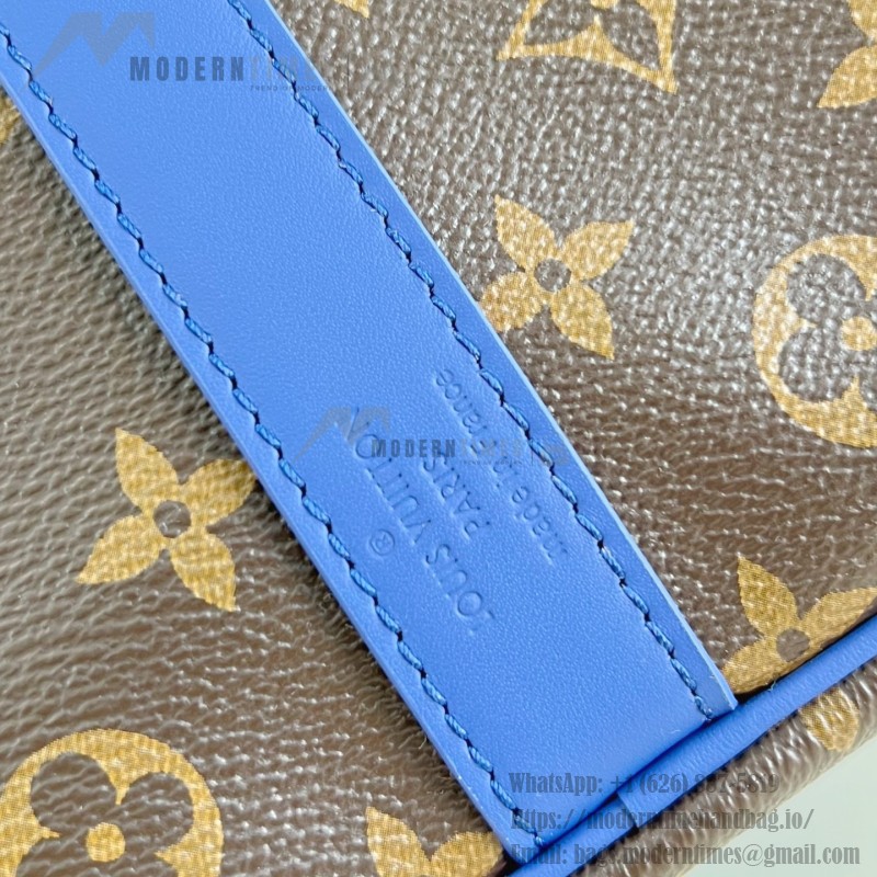 Louis Vuitton Keepall Bandoulière 50 Monogram Eclipse travel bag replica