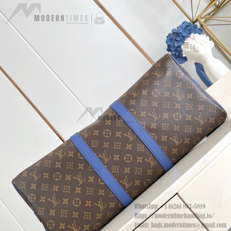 Louis Vuitton Keepall Bandoulière 50 Monogram Eclipse travel bag replica