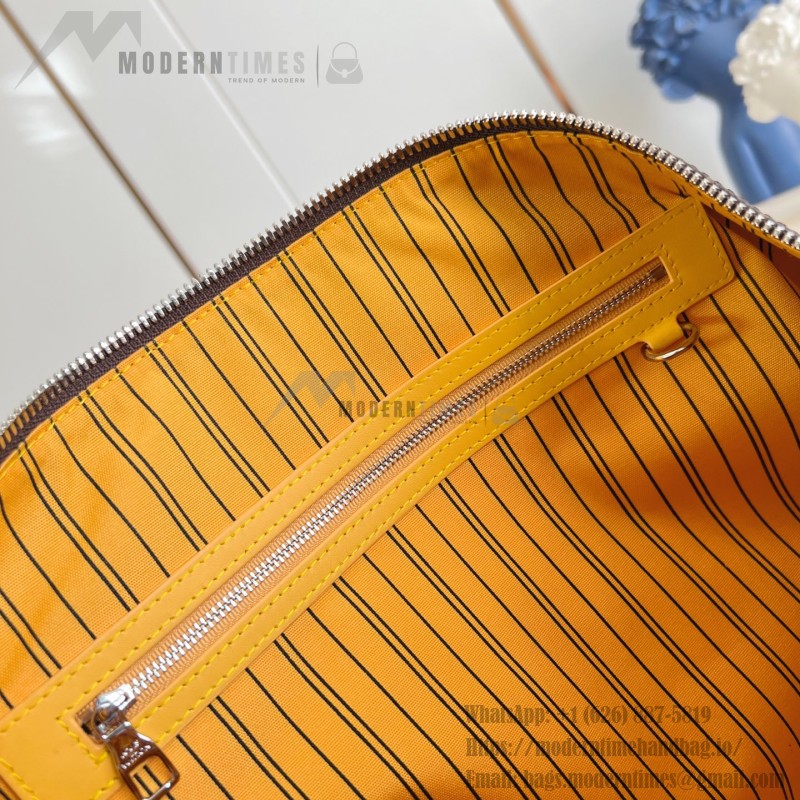 Louis Vuitton Keepall Bandoulière 50 Monogram Eclipse travel bag replica