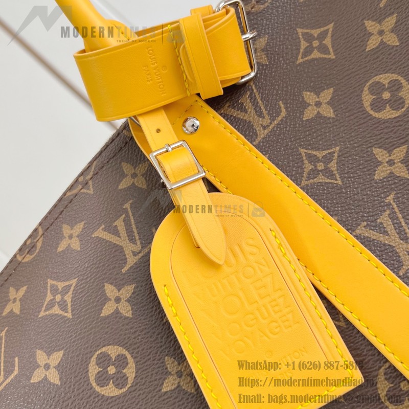 Louis Vuitton Keepall Bandoulière 50 Monogram Eclipse travel bag replica