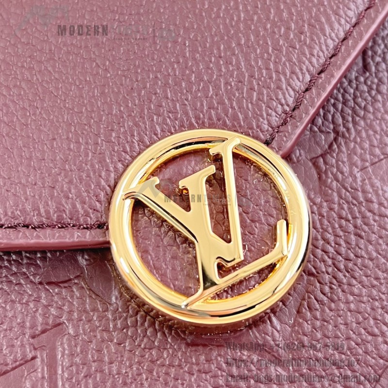 Louis Vuitton Wallet On Chain Rosy replica Monogram Empreinte leather