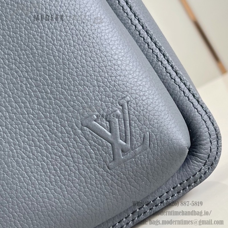 Louis Vuitton Avenue Small Shoulder Bag in Monogram Eclipse Coated Canvas