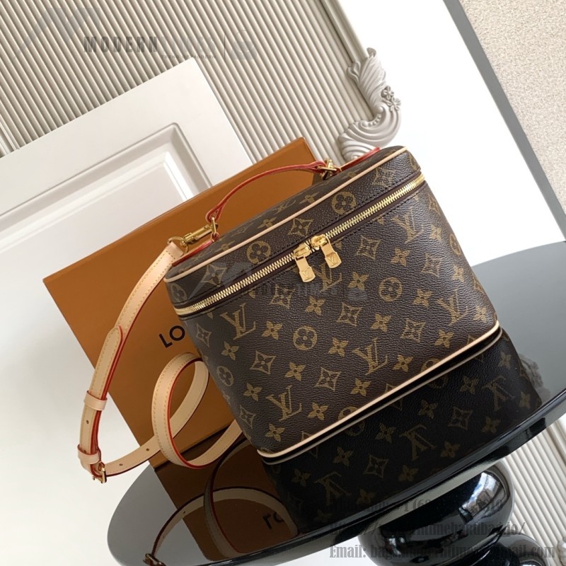 Louis Vuitton M42265 Vanity Bag – Italian A-Grade Leather with A-Grade Steel Hardware