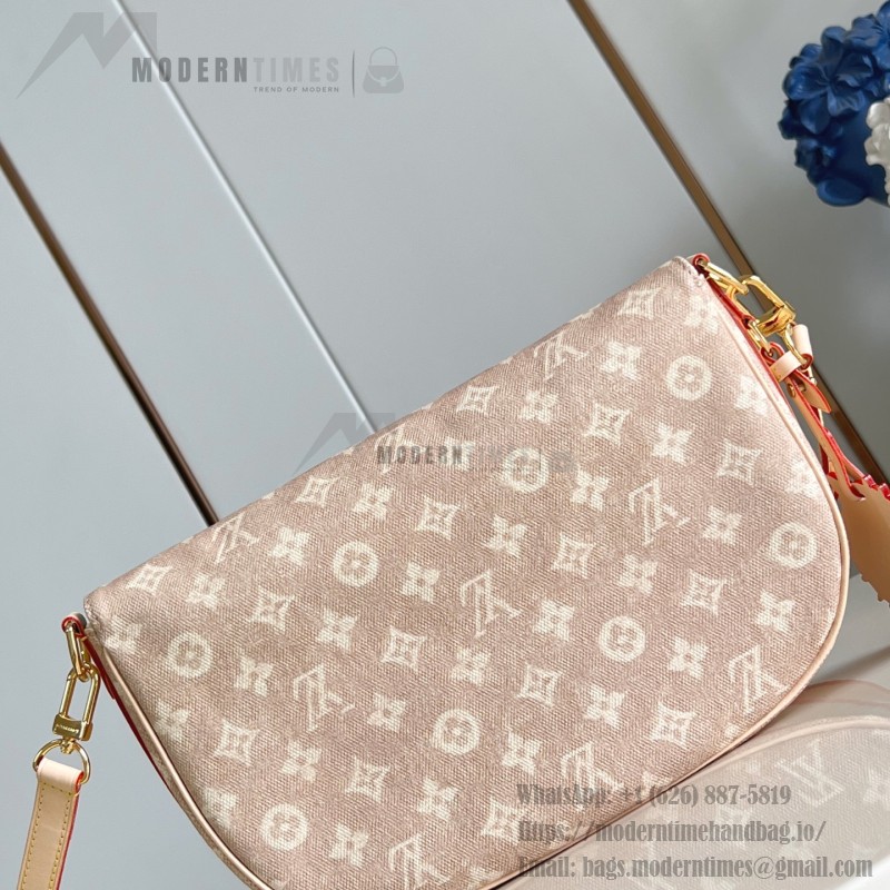 Louis Vuitton Escape Handbag with Meowgram Pattern and Leather Cat Detail from LV Travels with Grace Coddington Collection