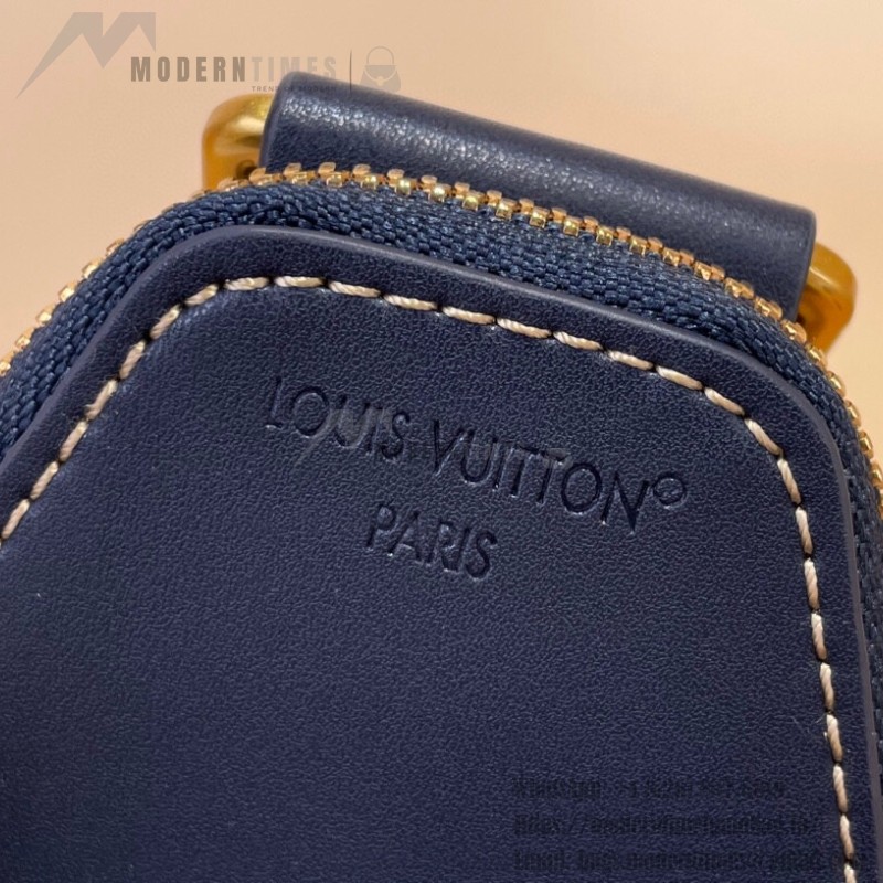 Louis Vuitton Sac Avenue Slingbag PM M26419 - Blue-Green Monogram Heritage Canvas with Shoulder Strap