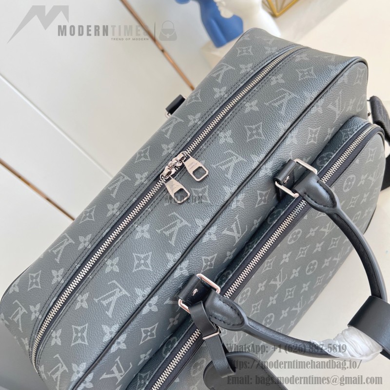 Louis Vuitton Weekender M11512 Monogram Eclipse Canvas Handbag