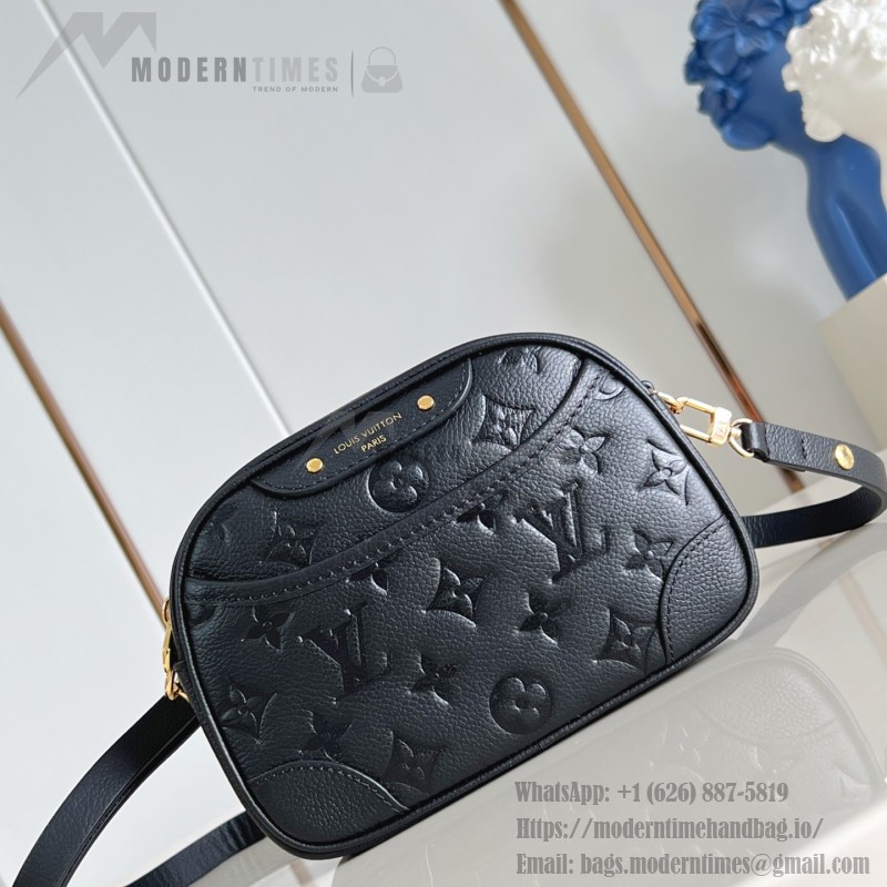 Louis Vuitton Tiny Camera Bag in Monogram Empreinte with Gold Hardware and Adjustable Shoulder Strap