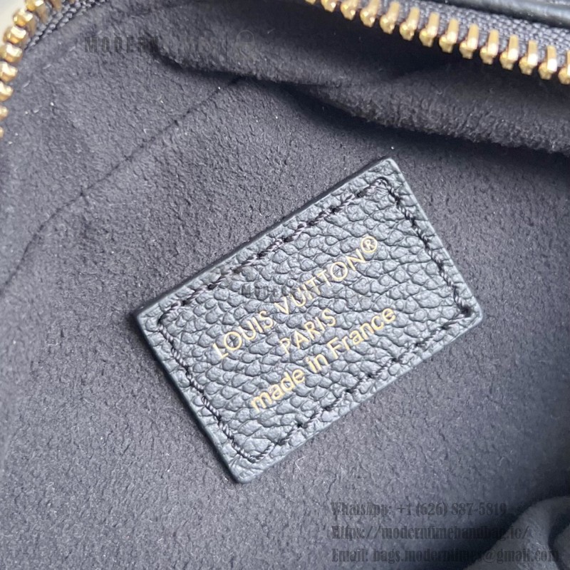 Louis Vuitton Tiny Camera Bag in Monogram Empreinte with Gold Hardware and Adjustable Shoulder Strap