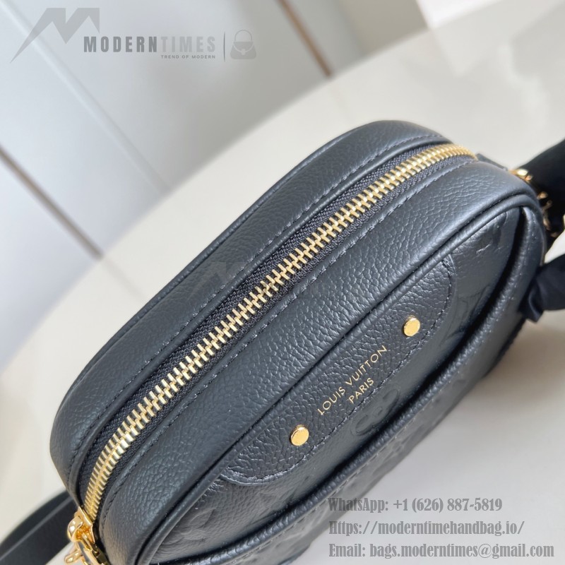 Louis Vuitton Tiny Camera Bag in Monogram Empreinte with Gold Hardware and Adjustable Shoulder Strap
