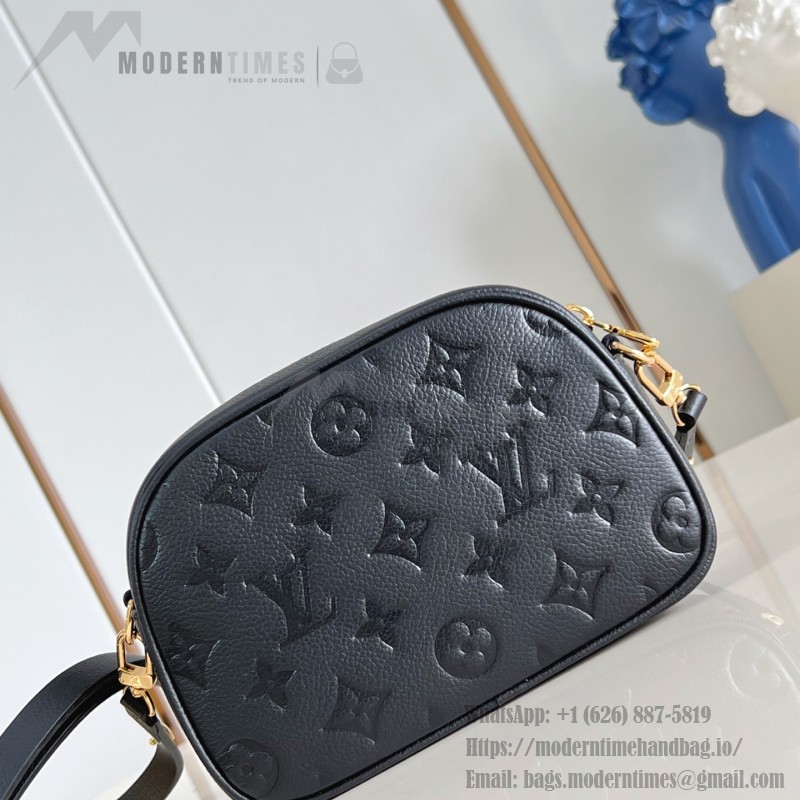 Louis Vuitton Tiny Camera Bag in Monogram Empreinte with Gold Hardware and Adjustable Shoulder Strap