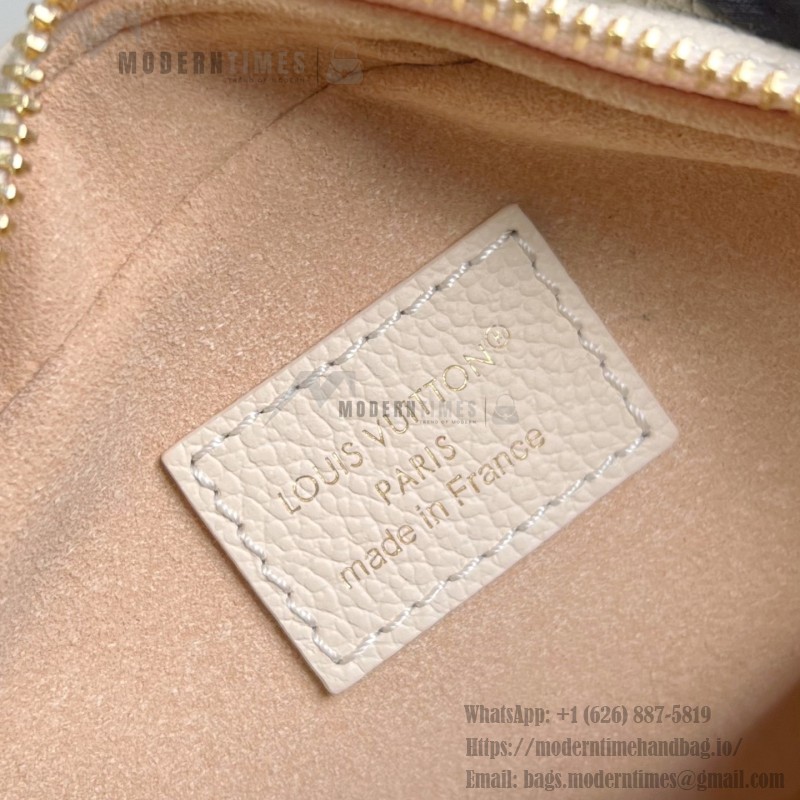 Louis Vuitton Tiny Camera Bag in Monogram Empreinte with Gold Hardware and Adjustable Shoulder Strap