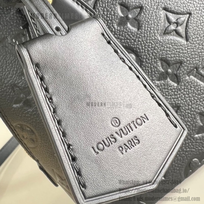 Louis Vuitton Alma BB Handbag in Monogram Canvas with Gold Lock and Key and Detachable Shoulder Strap