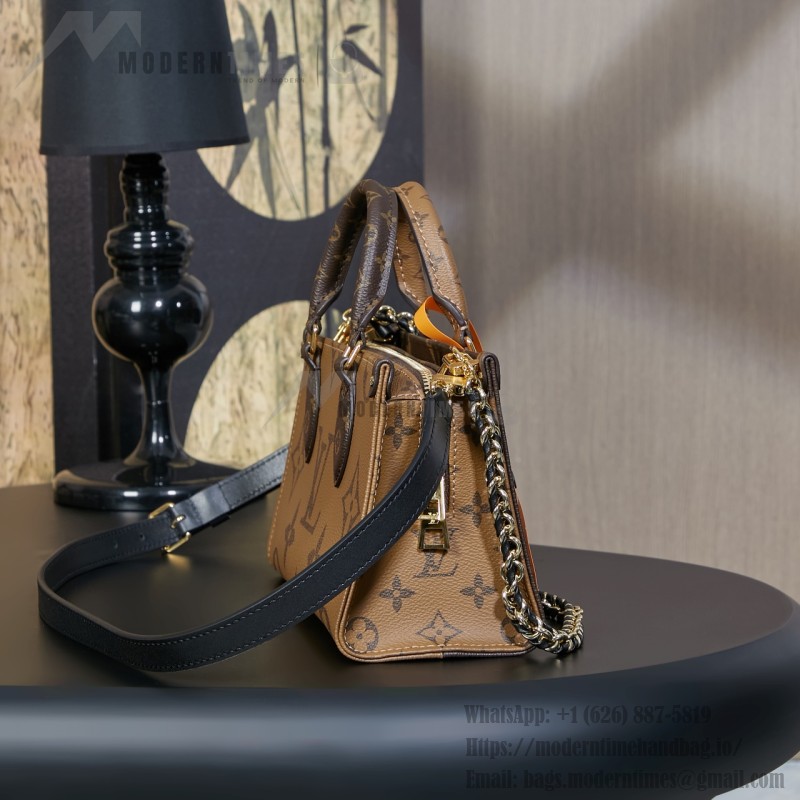 Louis Vuitton M14236 Premium Edition Handbag in Italian A-Grade Leather with Copperplate Electronic Tag and Full Packaging