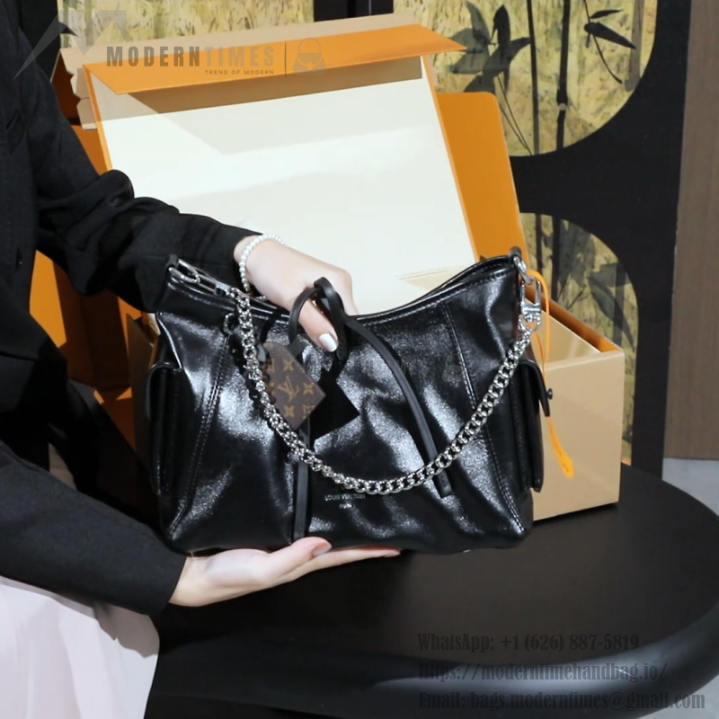 Louis Vuitton M24861 Special Edition Handbag with Copper Electronic Tag