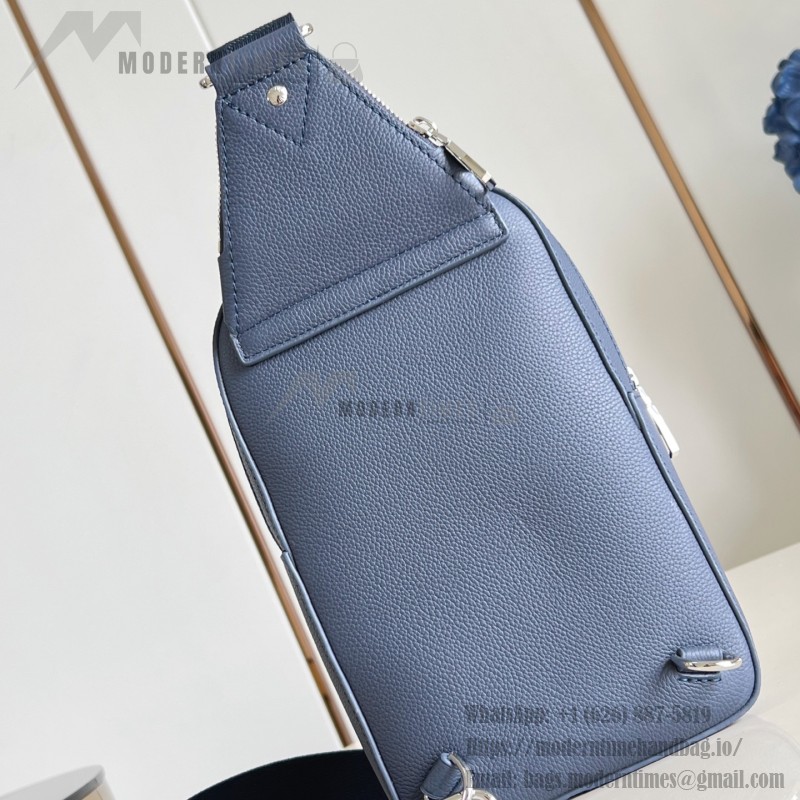 Louis Vuitton M25169 Avenue Small Shoulder Bag with Monogram Eclipse Coated Canvas